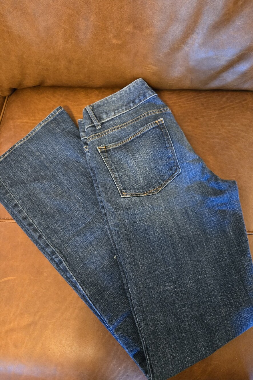 Gap Classic Dark Wash Straight-Leg Jeans
